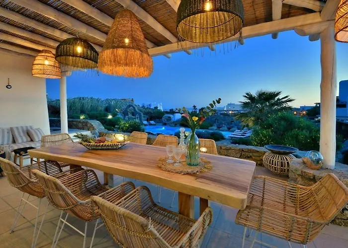 Leno Mykonos فيلة بسارو